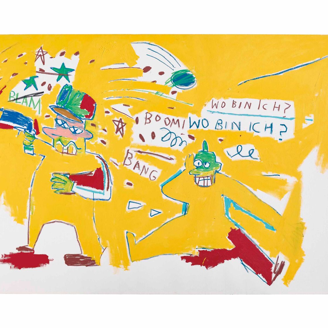 Jean-Michel Basquiat — Пехота