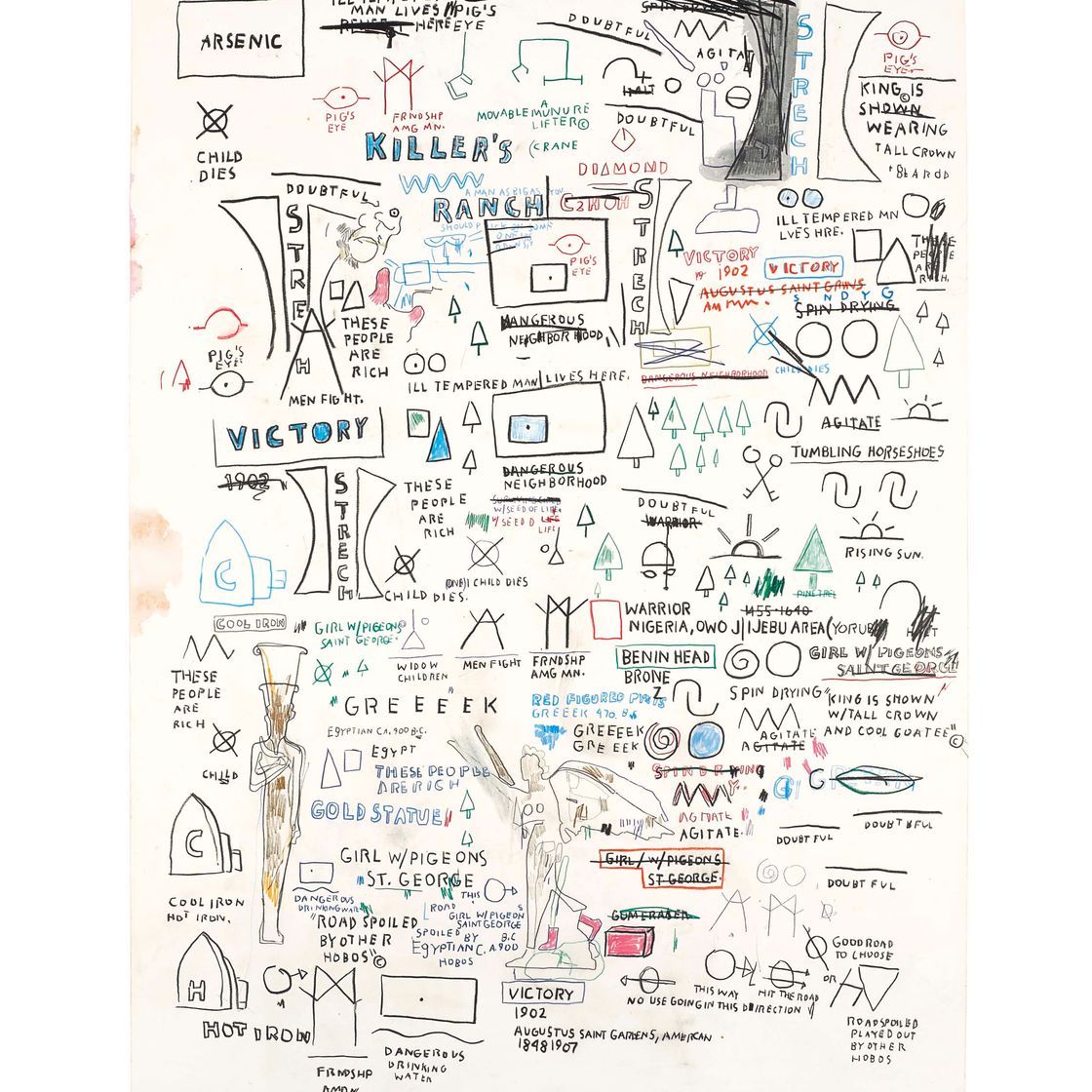 Jean-Michel Basquiat — Без названия