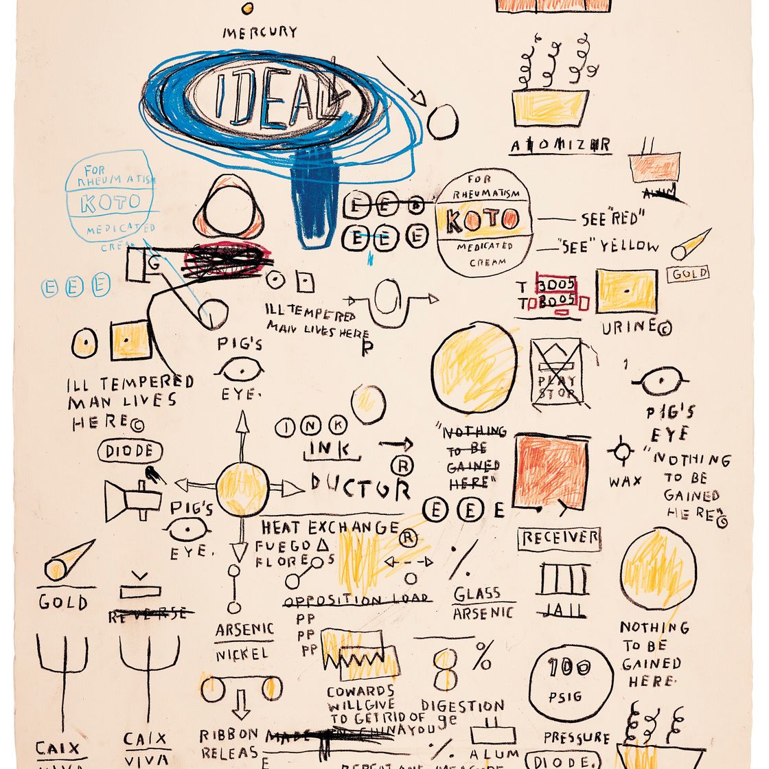 Jean-Michel Basquiat — Без названия, изображение 1