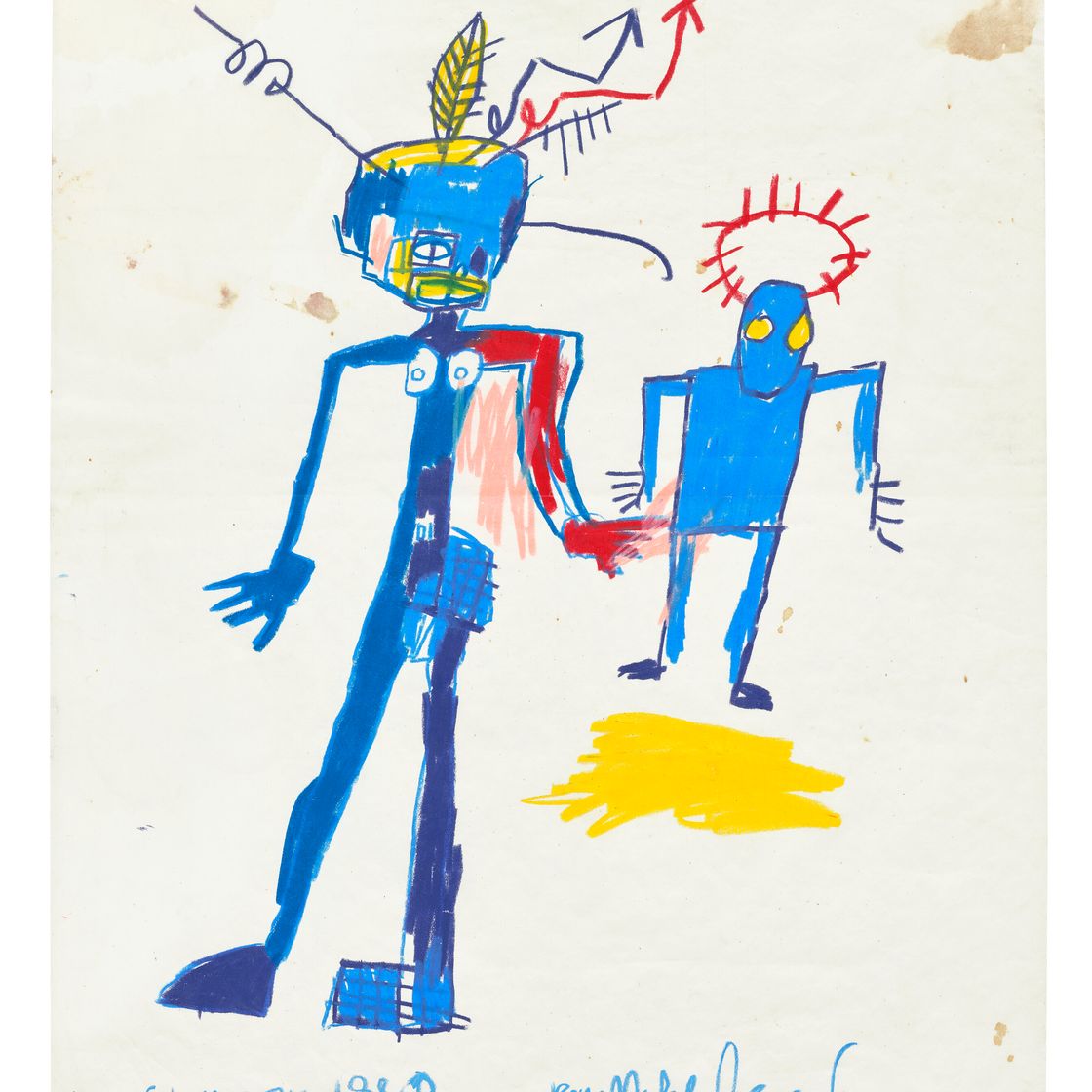 Jean-Michel Basquiat — Без названия, изображение 1