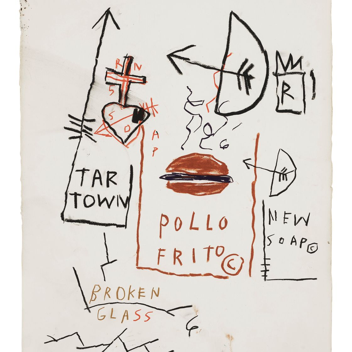 Jean-Michel Basquiat — Без названия, изображение 1