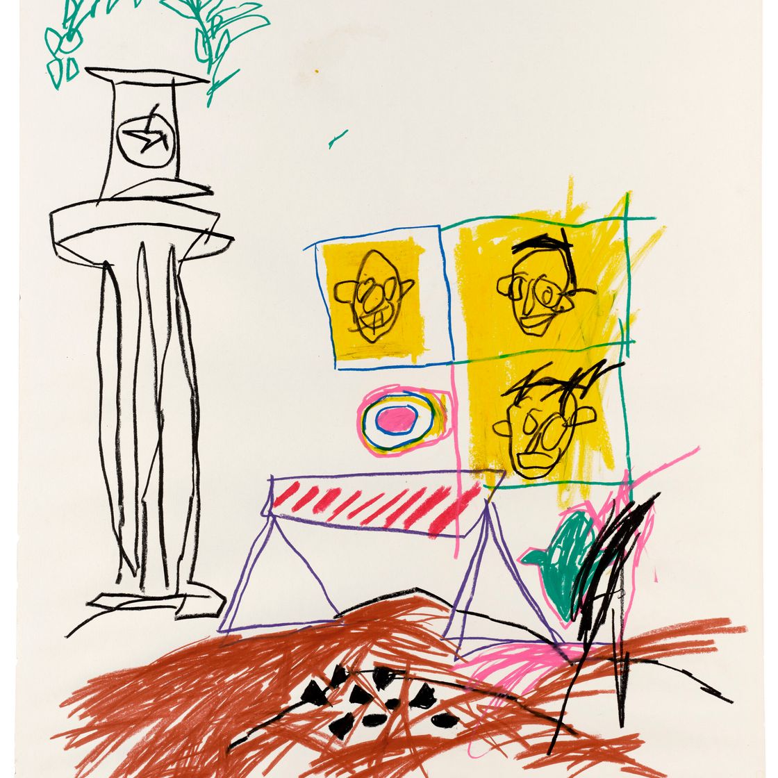 Jean-Michel Basquiat — Без названия
