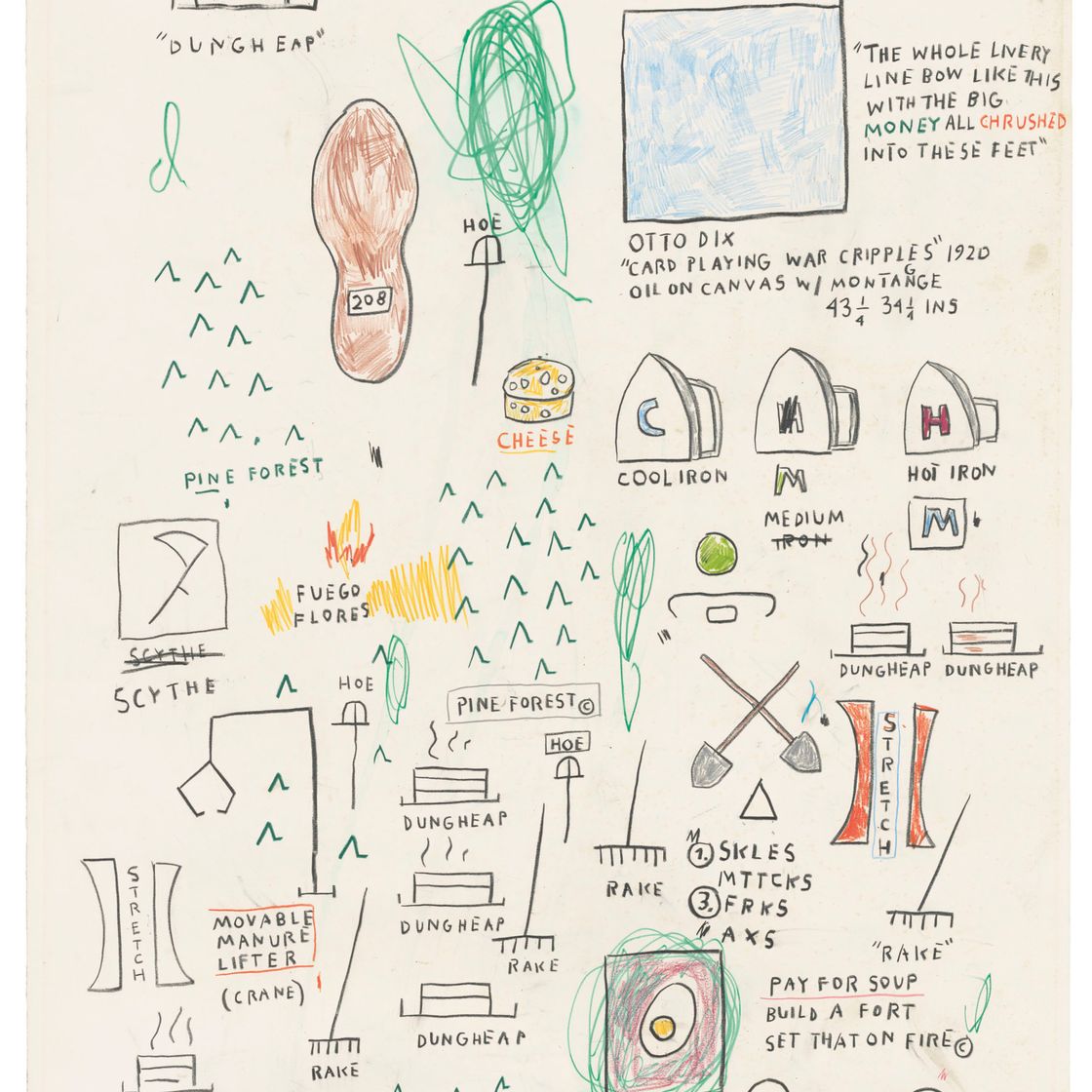 Jean-Michel Basquiat — Без названия