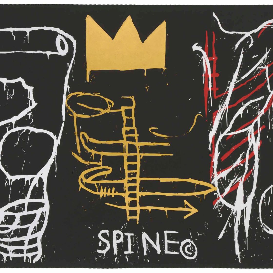 Jean-Michel Basquiat — Задняя часть шеи