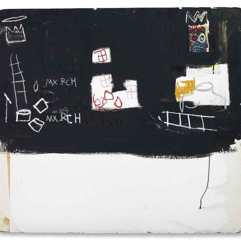 Jean-Michel Basquiat — Без названия (Макс Роуч)