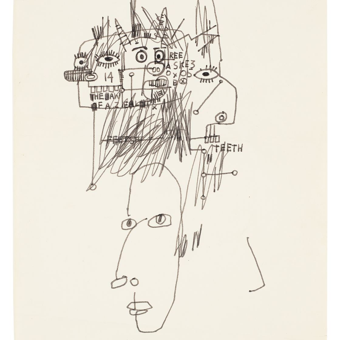 Jean-Michel Basquiat — Жан-Мишель Баския (1960-1988), изображение 3