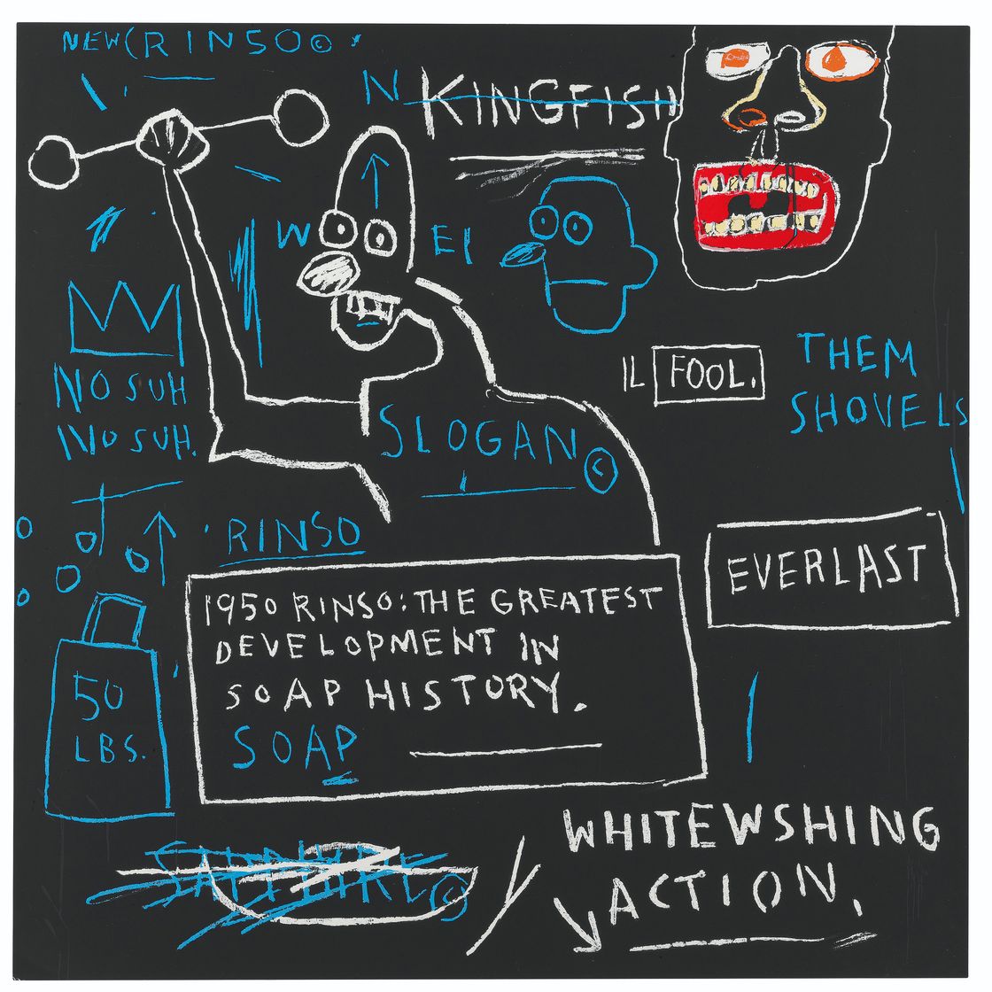 Jean-Michel Basquiat — Без названия, изображение 3