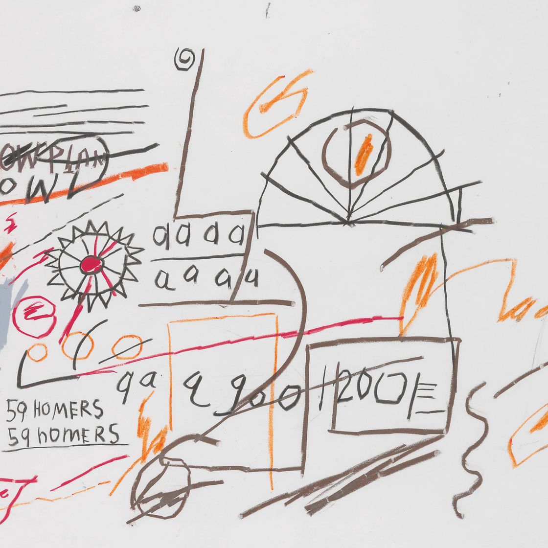 Jean-Michel Basquiat — 59 Гомеров