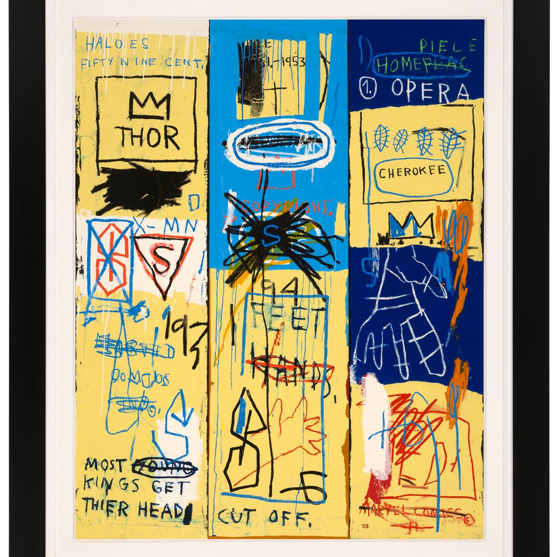 Jean-Michel Basquiat — Карл Первый, из портфолио II, изображение 2