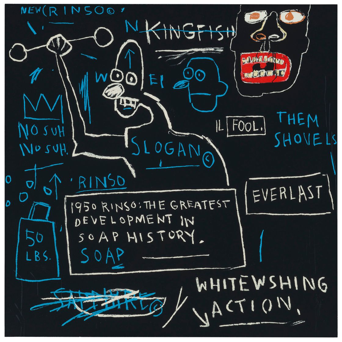 Jean-Michel Basquiat — Без названия (Ринсо)