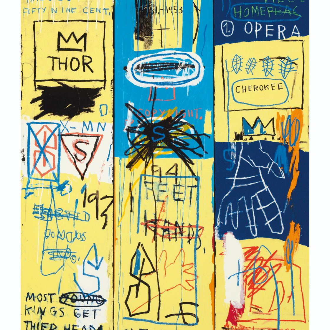 Jean-Michel Basquiat — Карл Первый