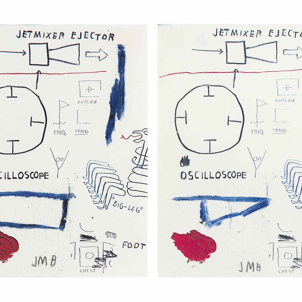 Jean-Michel Basquiat — Без названия (Струйный смеситель-эжектор)