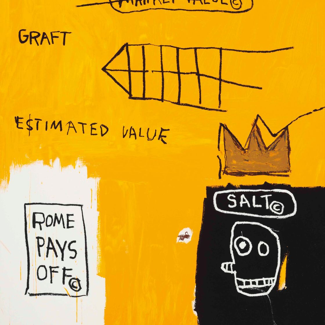 Jean-Michel Basquiat — Рим Окупается