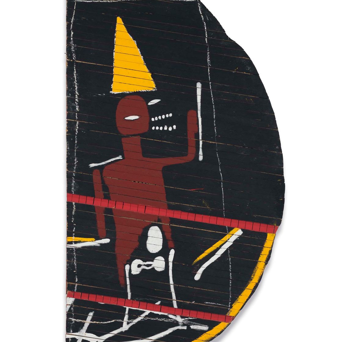 Jean-Michel Basquiat — Без названия (полумесяц)
