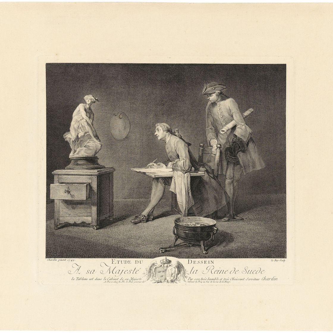 Jean-Siméon Chardin — Этюд на десерт (Урок рисования)