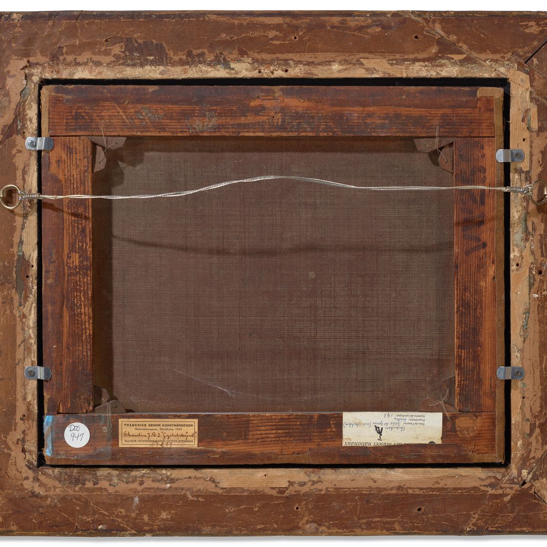 Jean-Siméon Chardin — Жанровая сцена, возможно, Битва престолонаследников ("Шкатулка фокусника"), изображение 3