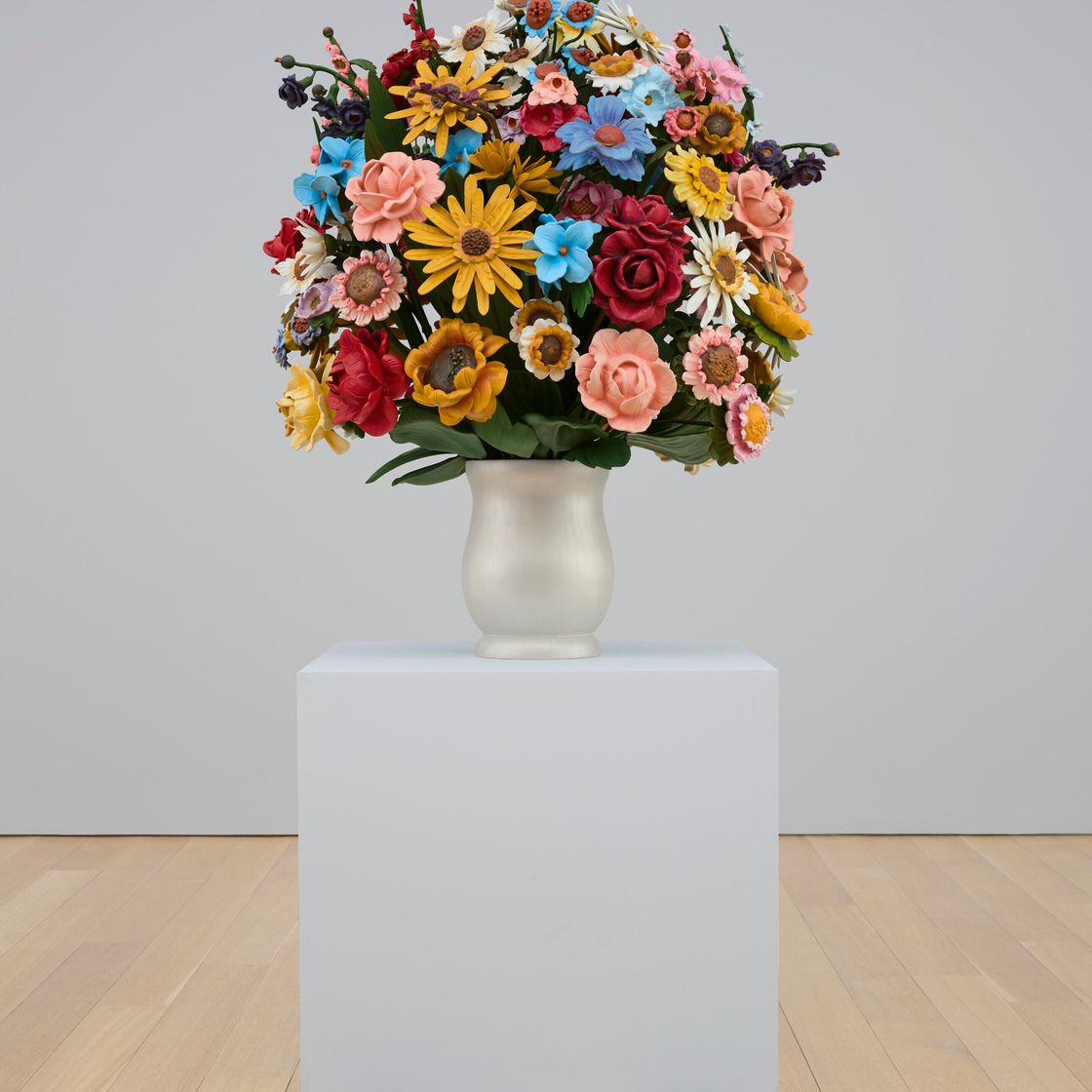 Jeff Koons — Большая ваза с цветами, изображение 7
