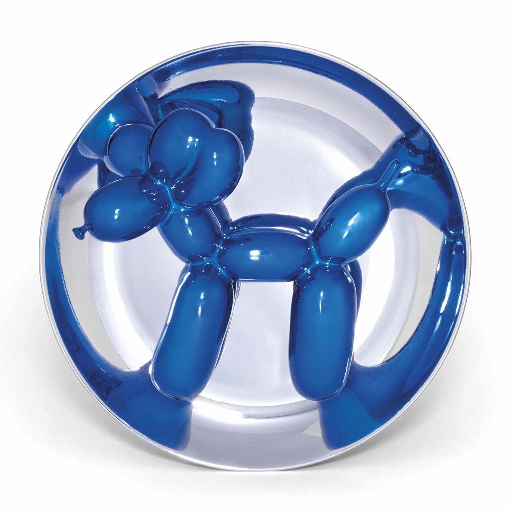 Jeff Koons — Собака на воздушном шаре (синяя)