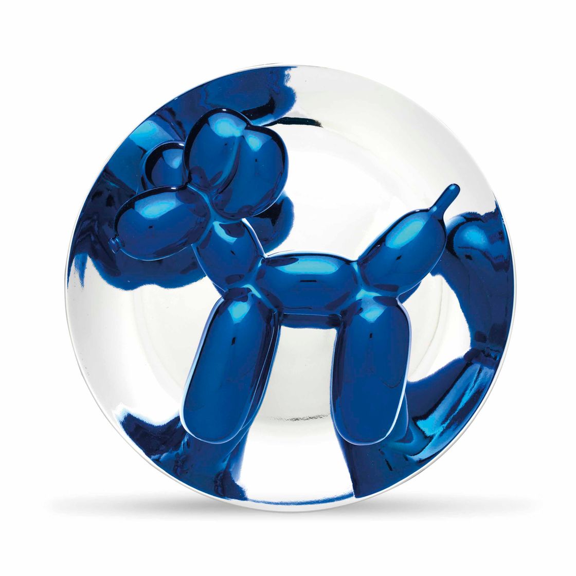 Jeff Koons — Собака на воздушном шаре (синяя)