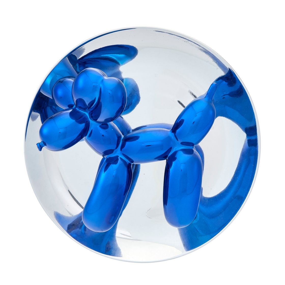 Jeff Koons — Собака на воздушном шаре (синяя)