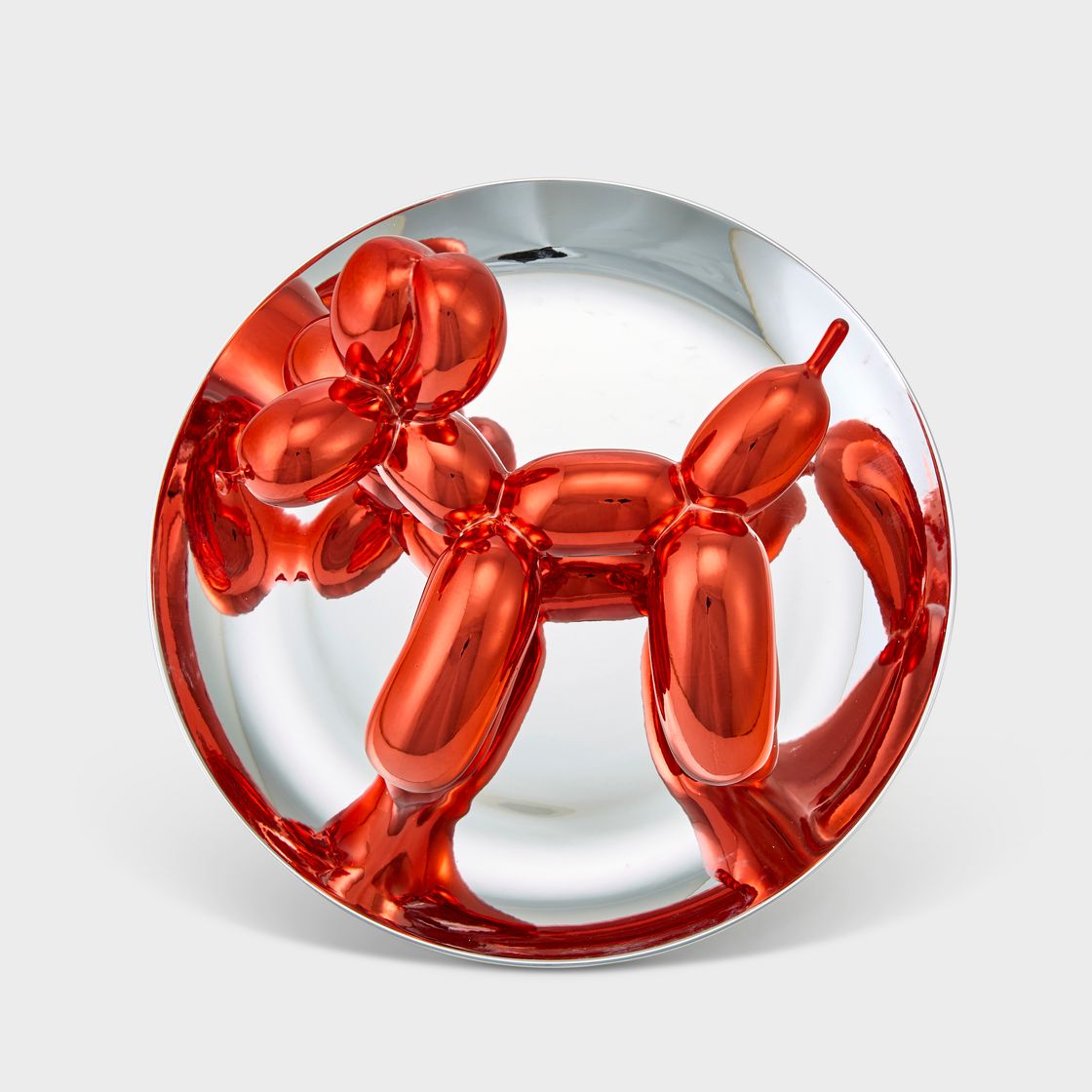 Jeff Koons — Собака на воздушном шаре (красная)