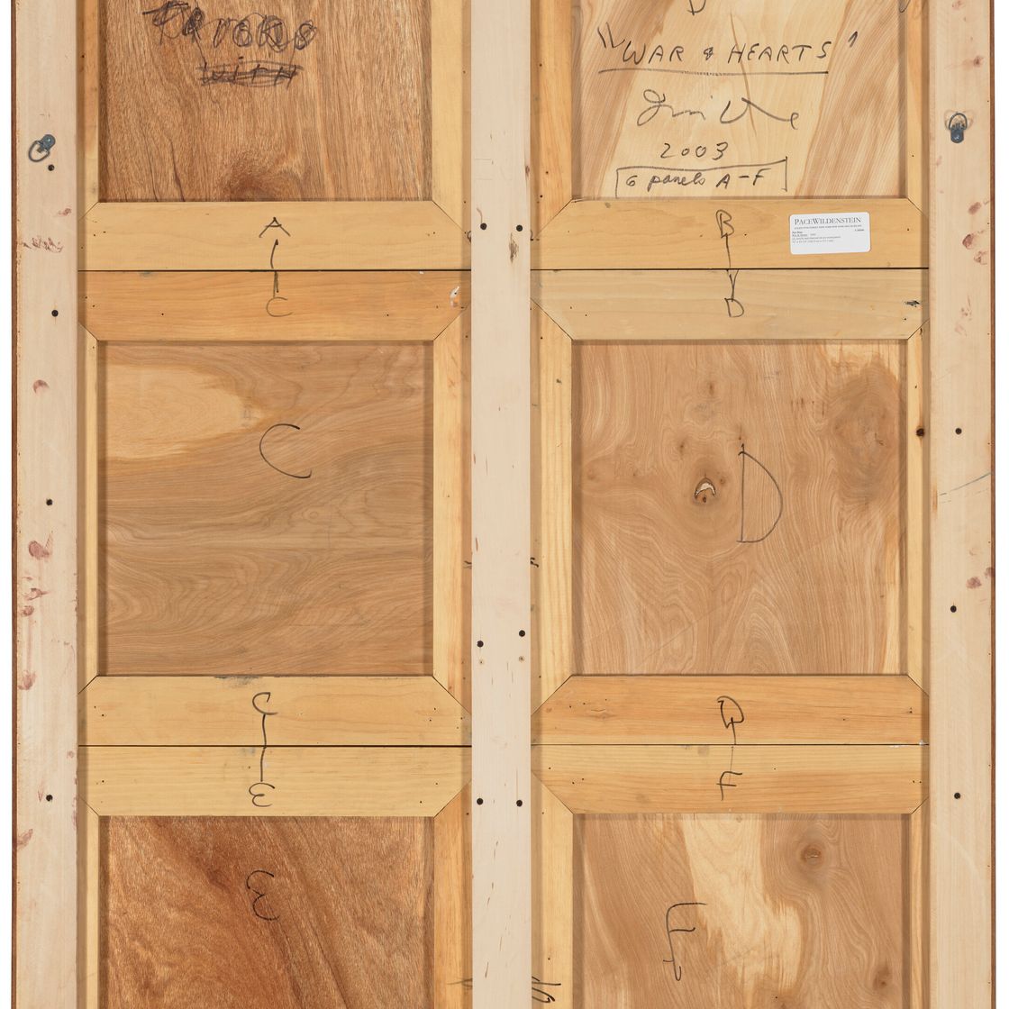 Jim Dine — Война и сердца, изображение 3