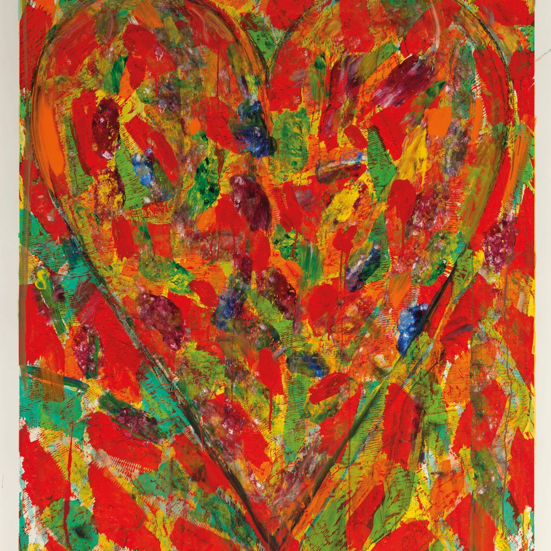 Jim Dine — Печать и танцы XVIII