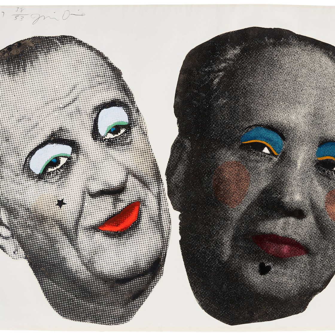 Jim Dine — Драг - Джонсон и Мао