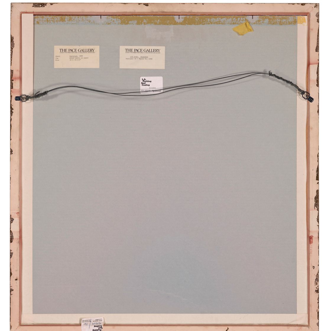 Jim Dine — Без названия (автопортрет), изображение 3