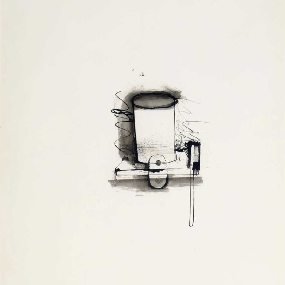 Jim Dine — Зубная щетка и стакан