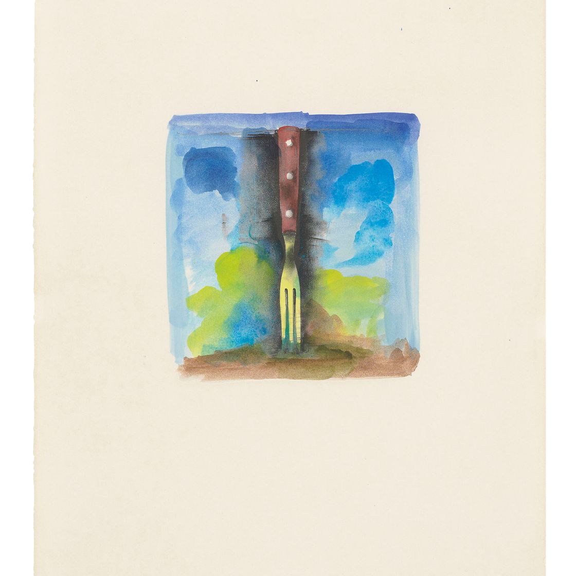 Jim Dine — Десять раскрашенных вручную зимних принадлежностей II, изображение 11