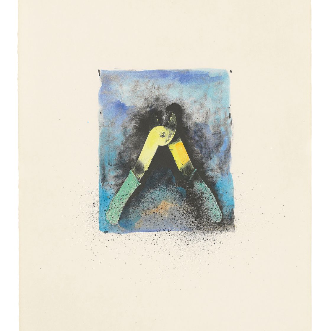 Jim Dine — Десять раскрашенных вручную зимних принадлежностей II, изображение 10