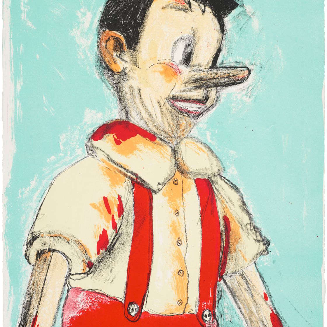 Jim Dine — Пиноккио, изображение 2