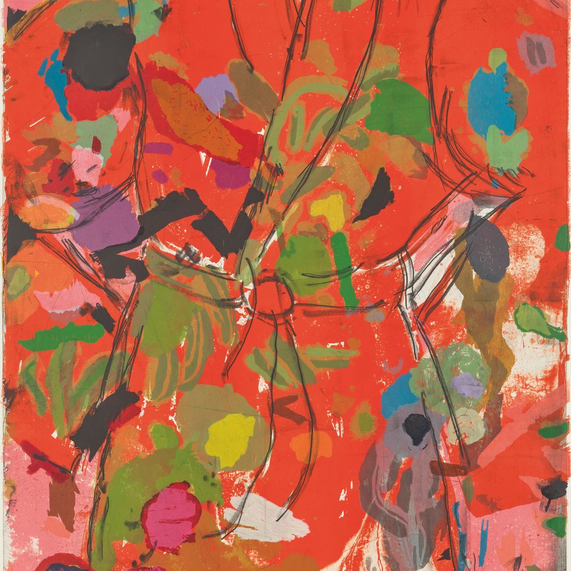 Jim Dine — Оранжевая праздничная мантия