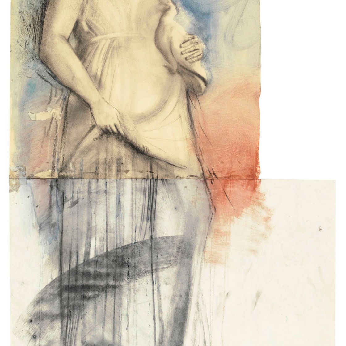 Jim Dine — Девушка с голубем, Аттика, 360 год до н. э.