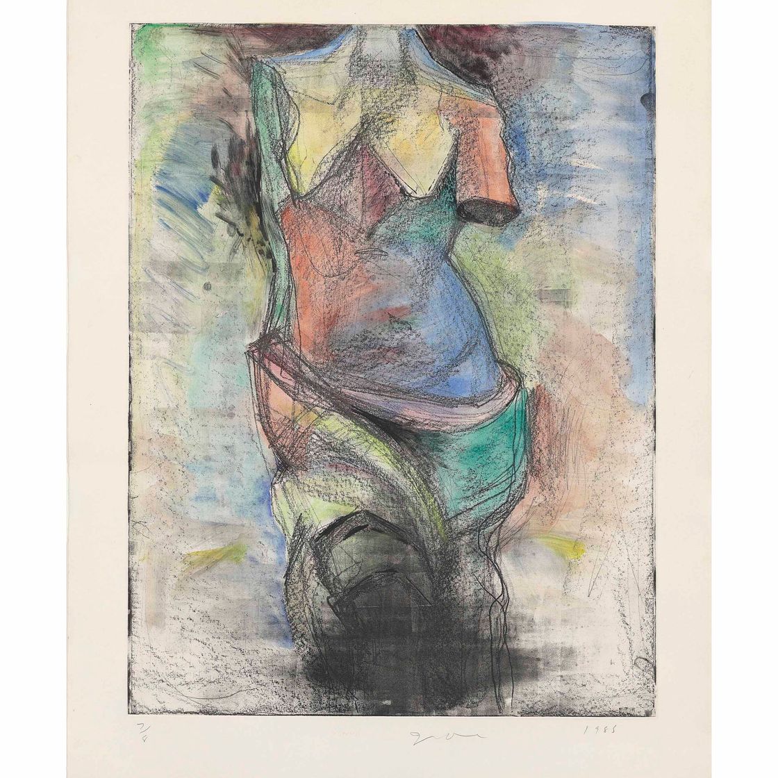 Jim Dine — Французская акварельная Венера