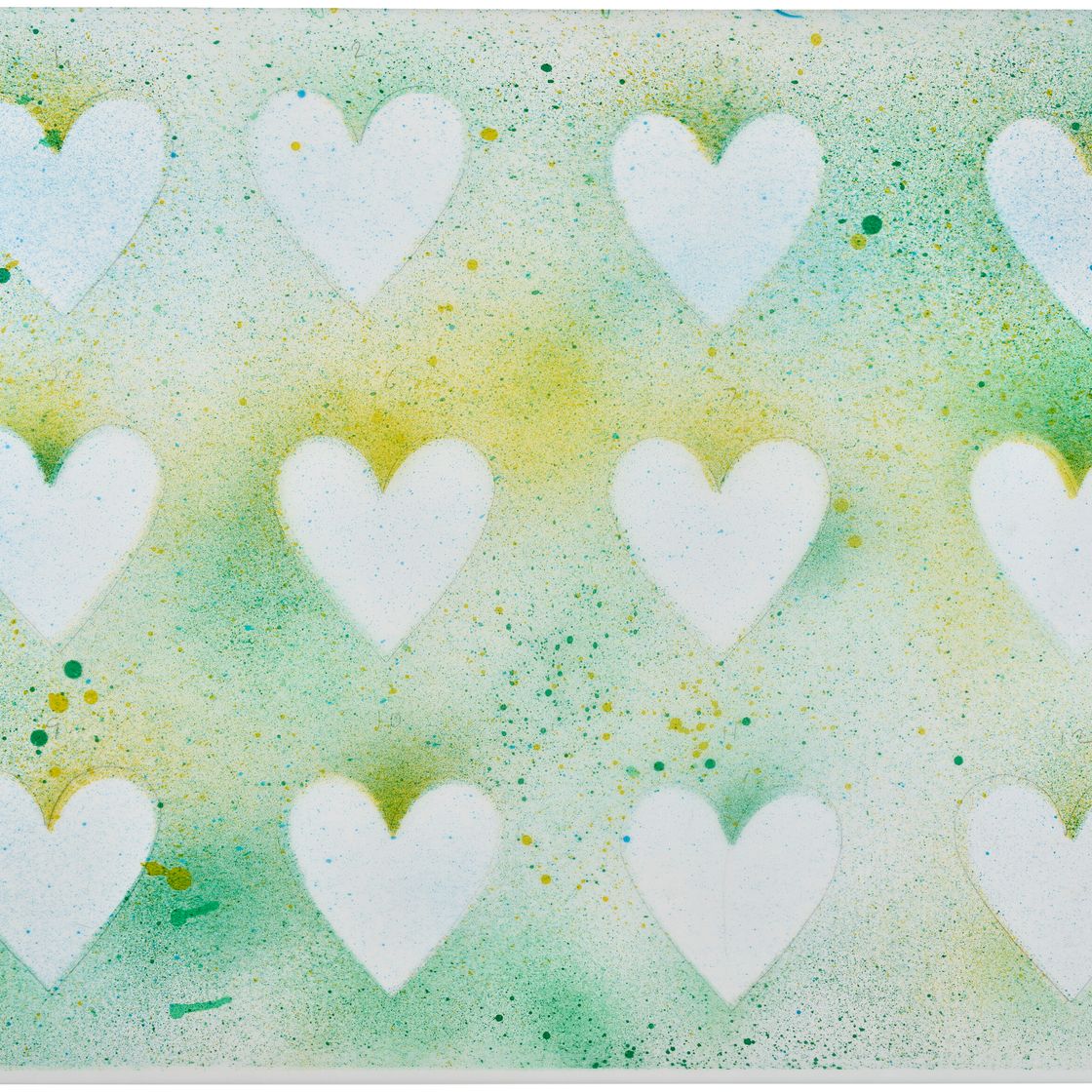 Jim Dine — 12 Сердечек