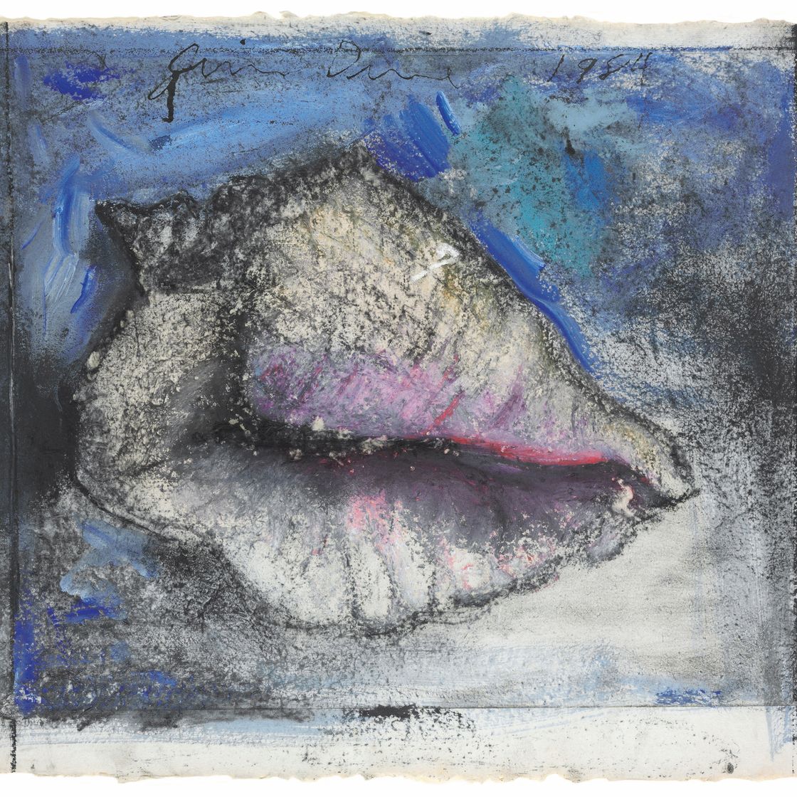 Jim Dine — Исследование раковин (цветы) 3