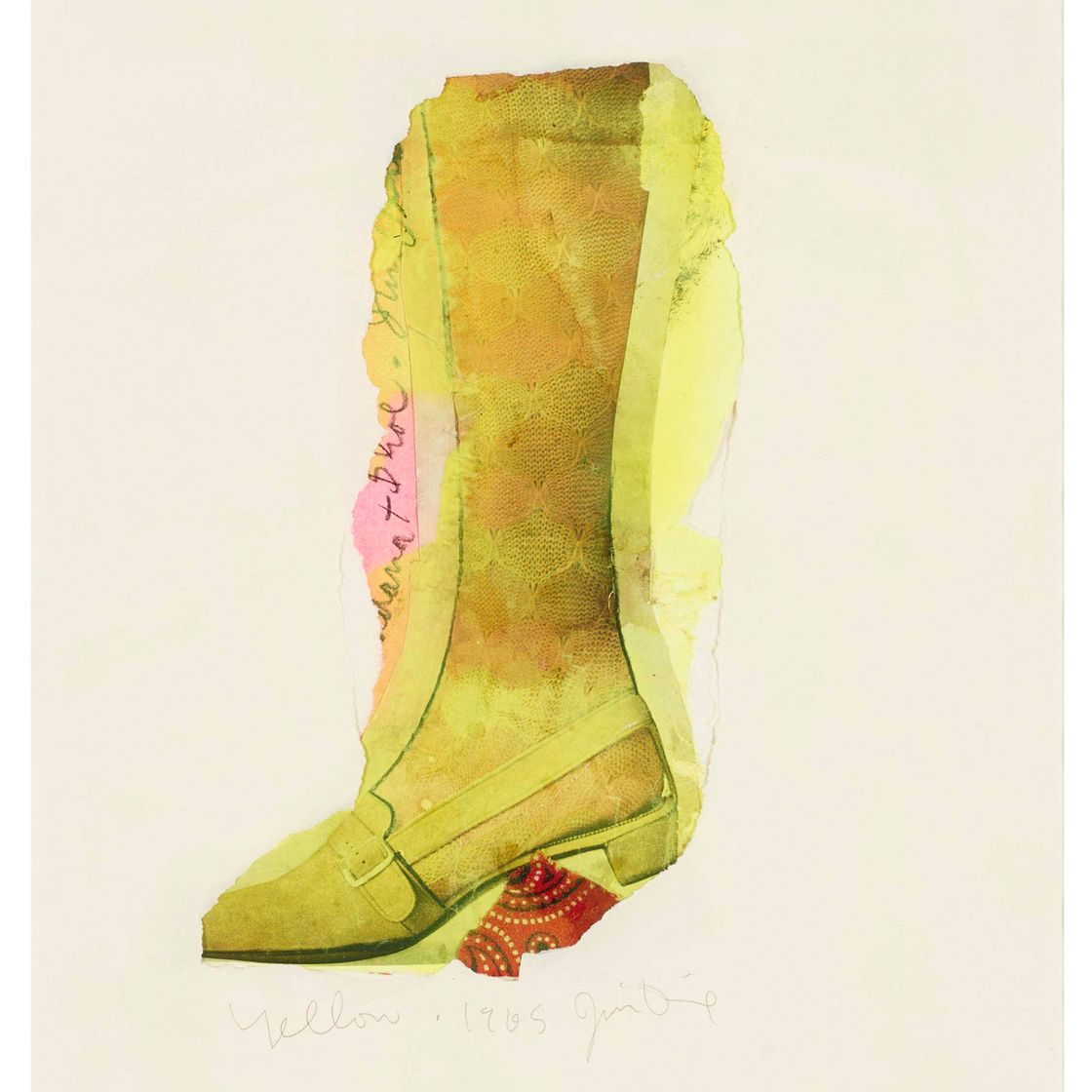Jim Dine — Желтый