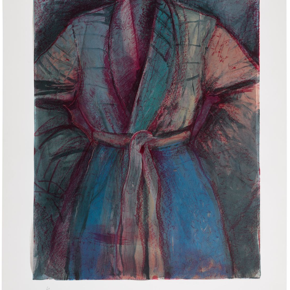Jim Dine — Красная мантия во Франции