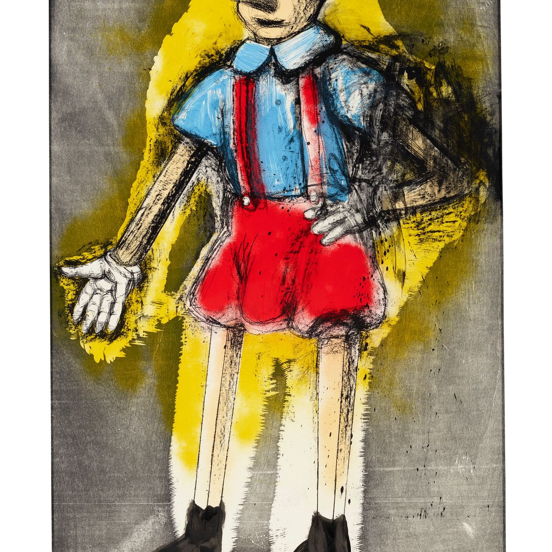 Jim Dine — Пиноккио в сорочке, изображение 1