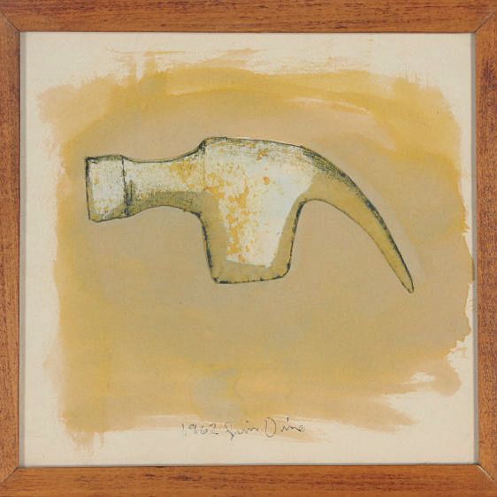 Jim Dine — Головка молотка; и сопутствующая работа отвертки