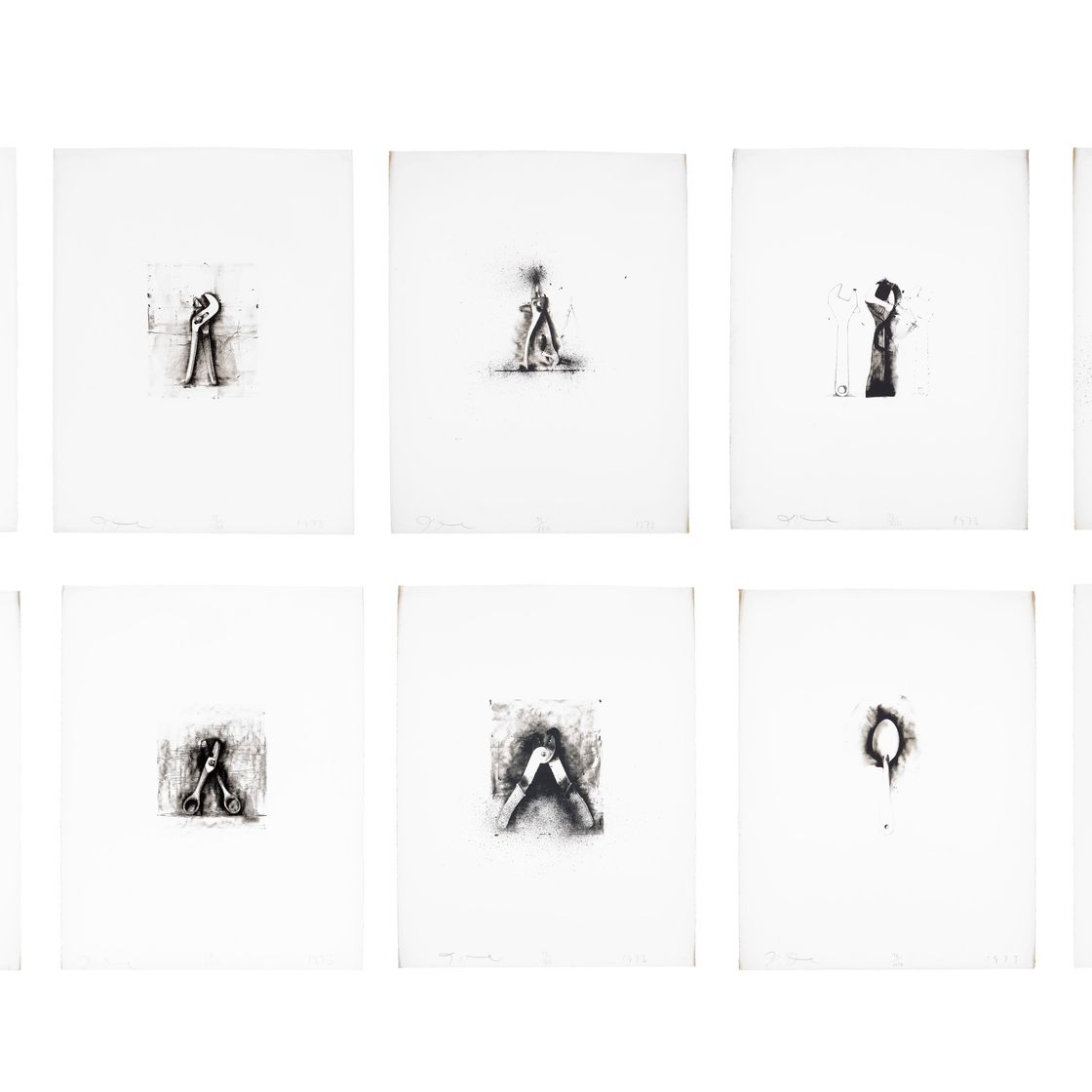 Jim Dine — Десять зимних инструментов, изображение 1