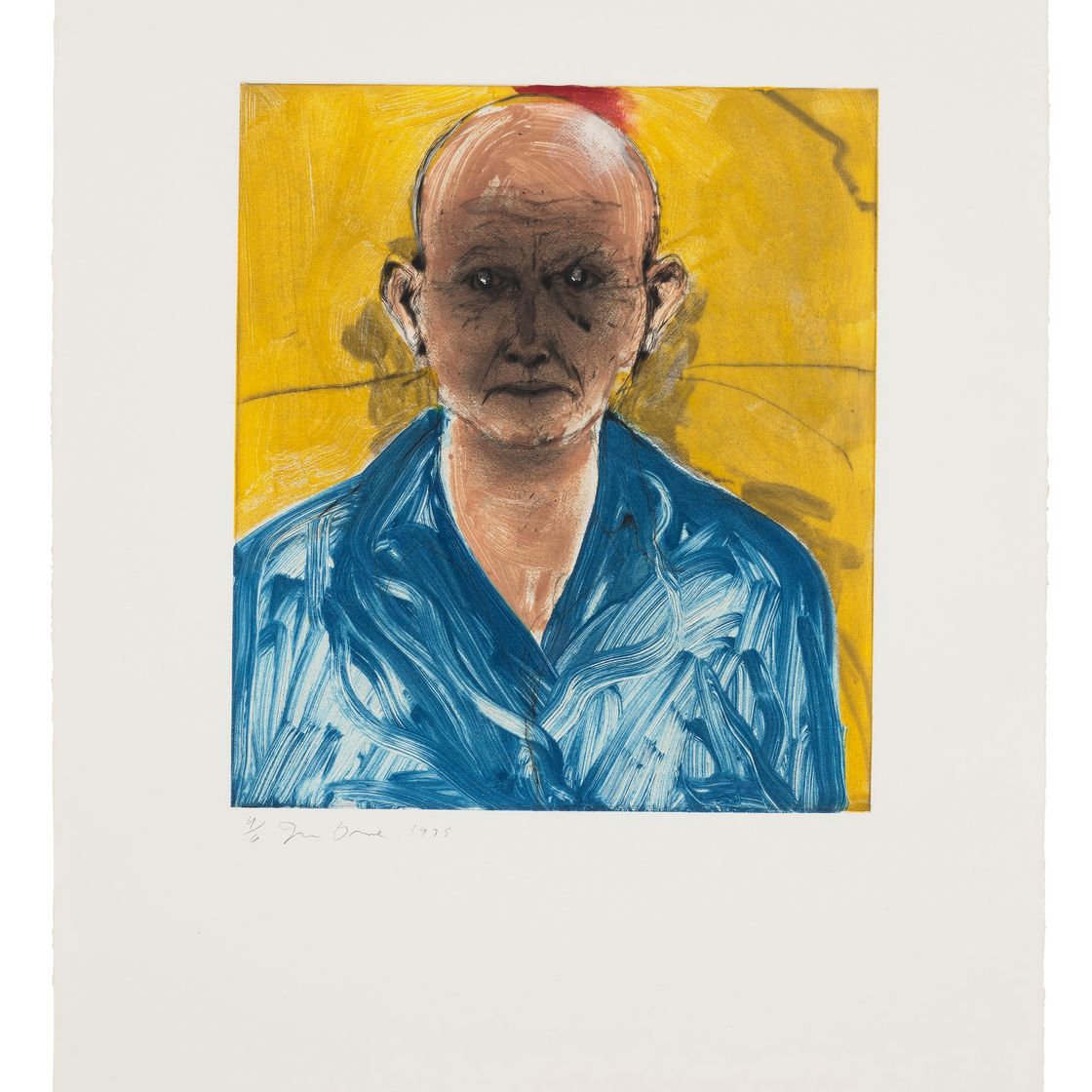 Jim Dine — Автопортрет ручной работы