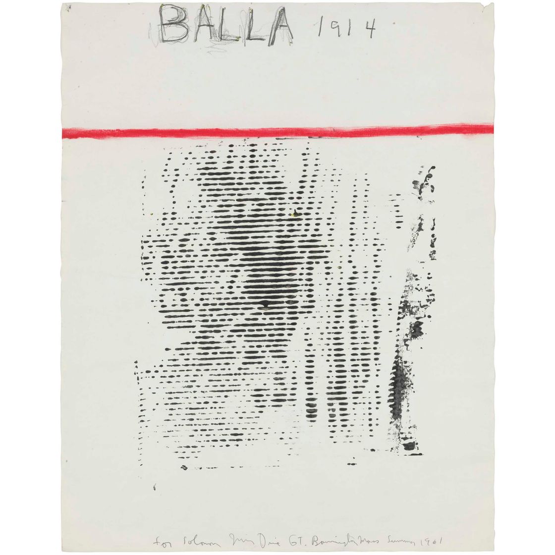 Jim Dine — Балла 1914 года