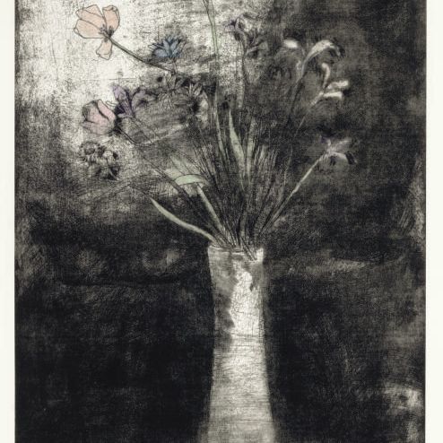 Jim Dine — Раскрашенные вручную цветы (Д'Энч и Файнберг 1)