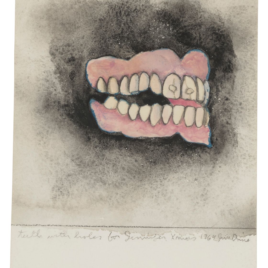 Jim Dine — Зубы с углублениями