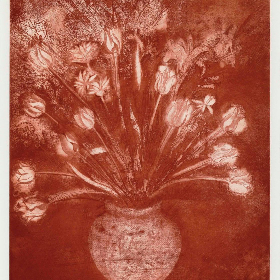 Jim Dine — Цветы красной охры