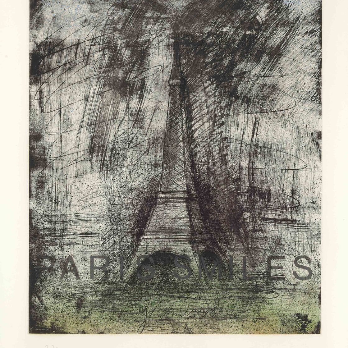 Jim Dine — Париж улыбается в темноте (W. C. 219)