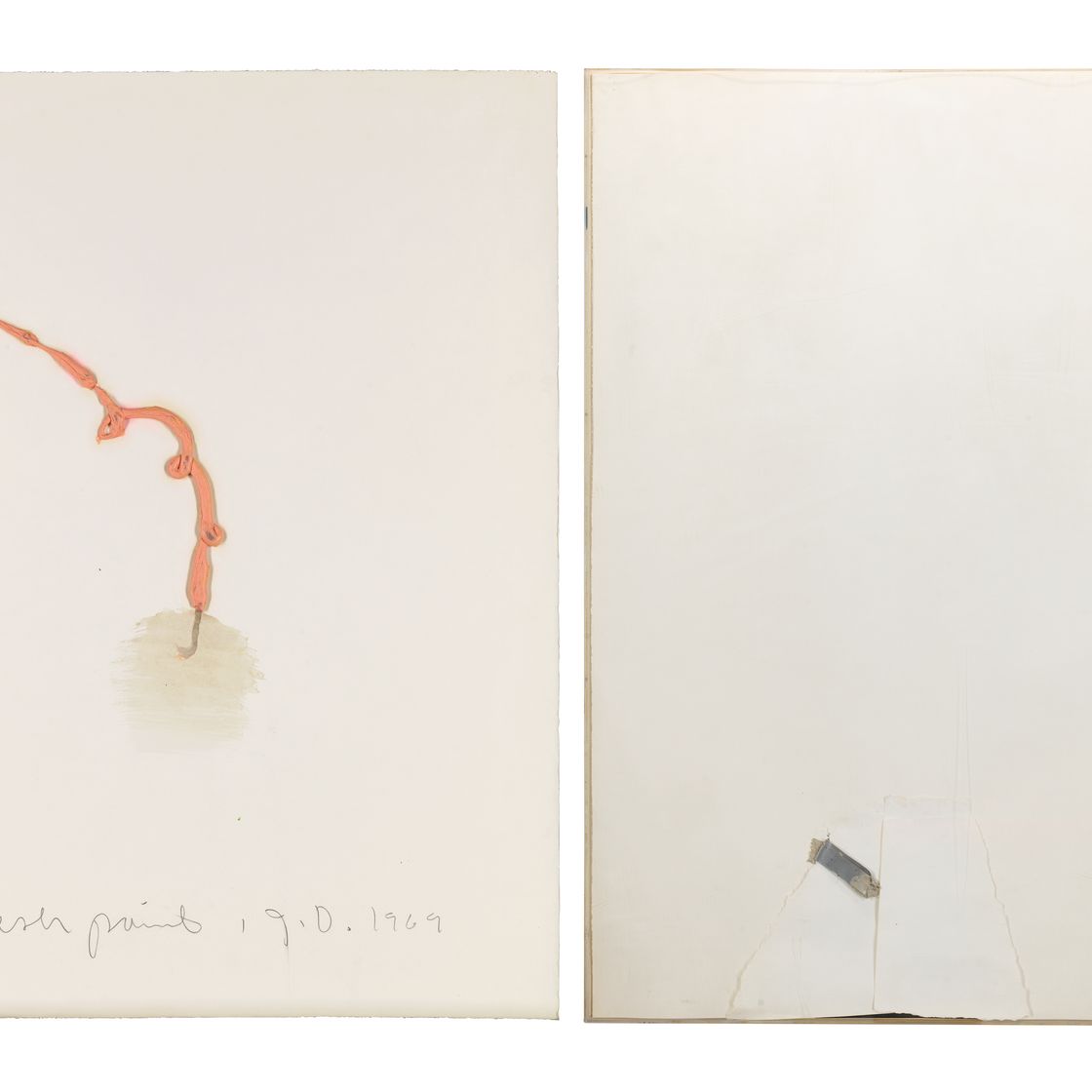 Jim Dine — Три работы на бумаге